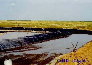 Oil on the Mud Pits